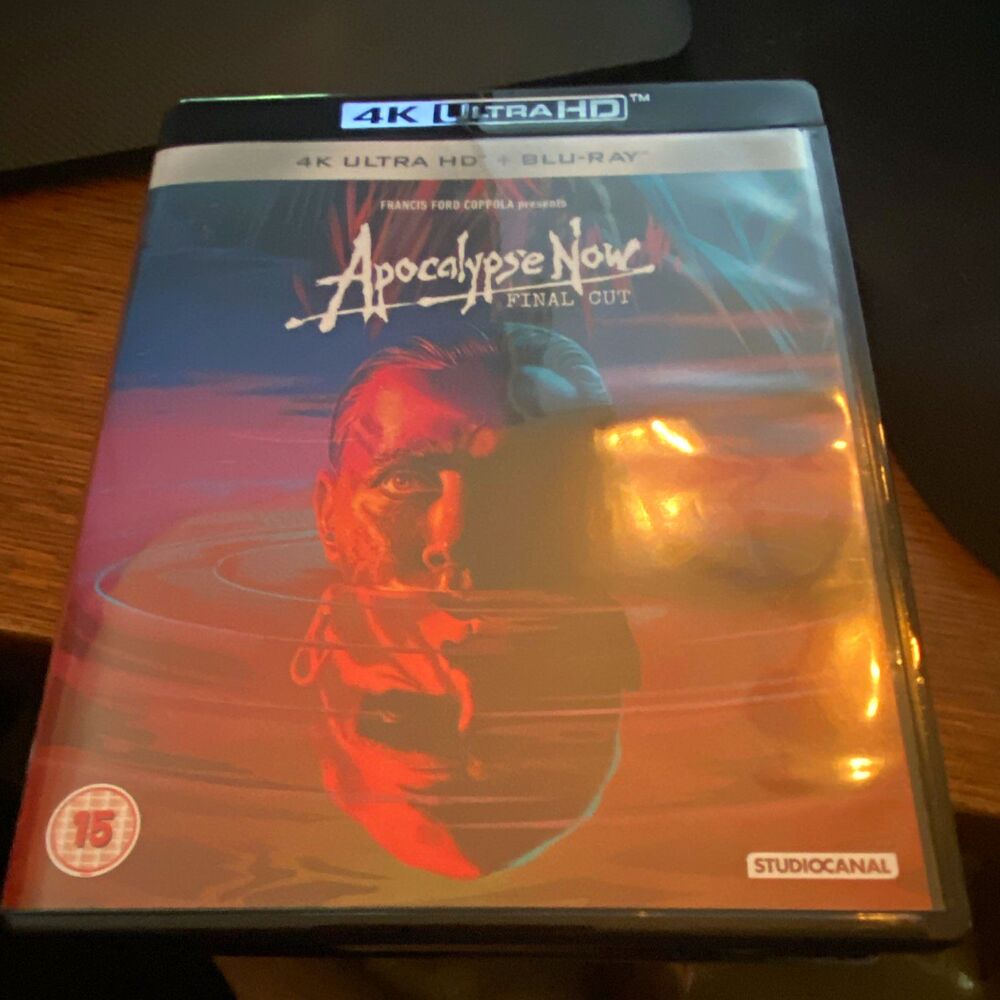 Apocalypse Now Final Cut StudioCanal Blu-ray Region B Read Details- Missing 4k